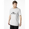 Pánské triko HELLY HANSEN NORD GRAPHIC T-SHIRT 951 GREY MELANGE