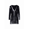 Dámské šaty DESIGUAL ASTURIAS 2000 BLACK - DESIGUAL - 23WWVF09 2000 VEST ASTURIAS