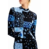 Dámské šaty DESIGUAL 24SWVK39 5000 VEST_LOS ANGELES 5000 BLUE - DESIGUAL - 24SWVK39 5000 VEST_LOS ANGELES