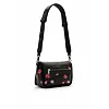 Dámská kabelka DESIGUAL 24SAXP77 2000 BAG_CIRCA GALES 2000 BLACK - DESIGUAL - 24SAXP77 2000 BAG_CIRCA GALES