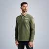 PME LEGEND PPS2402804 6149 Long sleeve polo structured pique 6149 - PME LEGEND - PPS2402804 6149 Long sleeve polo structured pique