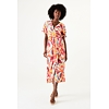 Dámské šaty GARCIA R40284 9434 ladies dress 9434 papaya punch - GARCIA - R40284 9434 ladies dress