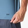 Pánské funkční triko HELLY HANSEN 49573 601 SHINE SOLEN T-SHIRT 601 WASHED NAVY - Helly Hansen - 49573 601 SHINE SOLEN T-SHIRT