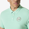 Pánská funkční polokošile HELLY HANSEN HP RACE POLO 2.0 416 LAGOON - Helly Hansen - 34496 416 HP RACE POLO 2.0