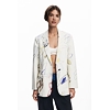 Dámské sako DESIGUAL 25WWEW21 1001 BLAZER ARTY 1001 WHITE