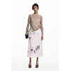 Dámské šaty DESIGUAL 25WWVK25 1000 VEST KALA 1000 WHITE