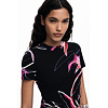Dámské triko DESIGUAL 25WWTK16 2000 TS LALA 2000 BLACK - DESIGUAL - 25WWTK16 2000 TS LALA