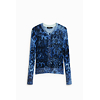 Dámský svetr DESIGUAL 25WWJF12 5016 JERS KASSIDY 5016 BLUE - DESIGUAL - 25WWJF12 5016 JERS KASSIDY