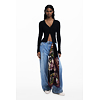Dámský šátek DESIGUAL 25WAWA04 3045 FOU BIRD LACROIX 3045 RED - DESIGUAL - 25WAWA04 3045 FOU BIRD LACROIX