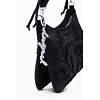 Dámská kabelka DESIGUAL 25WAXP40 2000 BAG ROMEO FLORAL TOTAL BLACK MANAOS 2.0 2000 BLACK - DESIGUAL - 25WAXP40 2000 BAG ROMEO FLORAL TOTAL BLACK MANAOS 2.0
