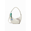 Dámská kabelka DESIGUAL 25WAXPB3 6006 BAG HALF LOGO ZANTE PIEDRA 6006 BROWN - DESIGUAL - 25WAXPB3 6006 BAG HALF LOGO ZANTE PIEDRA