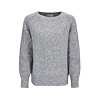 Dámský svetr HAJO D Pullover Raglanärmel, 1/1 Šedá