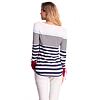Dámský svetr DESIGUAL MABEL 5128 blue - DESIGUAL - 51J21E8 5128 JERS MABEL