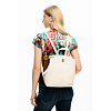 Dámský batůžek DESIGUAL HELIUM SUMY MINI ECRU Béžová - DESIGUAL - 26SAKP41 1008 BACK HELIUM SUMY MINI ECRU