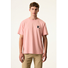 Pánské triko GARCIA mens T-shirt ss Růžová - GARCIA - P261201 8268 mens T-shirt ss