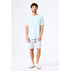 Pánské triko GARCIA mens T-shirt ss Modrá - GARCIA - Z1179 8269 mens T-shirt ss