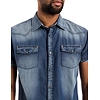 Pánská sportovní košile TIMEZONE Denim shortsleeve shirt 3939 - Timezone - 27-5020-B 3939 Denim shortsleeve shirt