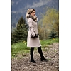 Dámský zimní kabát MARLENE ML SIMONA coffe - Marlene - ML SIMONA3 JACKET coffe