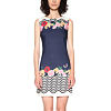 Dámské šaty DESIGUAL PRUDENCIA 5001 MARINO - DESIGUAL - 18SWVWCL 5001 VEST_PRUDENCIA