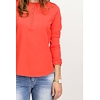 Dámské triko GARCIA T-SHIRT LS 2648 tomato red - GARCIA - T80217 2648 ladies T-shirt ls