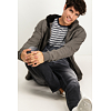 Pánská mikina GARCIA CARDIGAN 3459 taupe - GARCIA - U81063 3459 men`s sweat cardigan