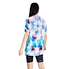 Dámská halenka DESIGUAL BLUS_PALERMO 5042 FLOOR TURQUOISE - DESIGUAL - 20SWBW31 5042 BLUS_PALERMO
