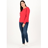 Dámské triko Blutsgeschwister Shirt 002 beloved red - Blutsgeschwister - 001203-037-002 logo flow slow long