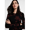 Dámské šaty DESIGUAL CHICAGO 3105 RED PERSIAN - DESIGUAL - 20WWVK56 3105 VEST_CHICAGO