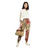 Dámské kalhoty DESIGUAL TOUCHE 6007 BEIGE SAFARI - DESIGUAL - 21SWPN38 6007 PANT_TOUCHE