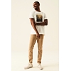 Pánské triko GARCIA mens T-shirt ss 50 white - GARCIA - O21002 50 mens T-shirt ss