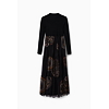 Dámské šaty DESIGUAL GLORIA 2000 NEGRO - DESIGUAL - 22WWVK55 2000 VEST_GLORIA