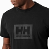 Pánské triko HELLY HANSEN HH BOX T 990 BLACK - Helly Hansen - 53285 990 HH BOX T