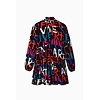 Dámské šaty DESIGUAL SIENA 2000 NEGRO - DESIGUAL - 22WWVW10 2000 VEST_SIENA