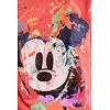 Dámské triko DESIGUAL MICKEY CRASH 3088 RED - DESIGUAL - 23SWTK59 3088 TS MICKEY CRASH