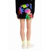 Dámská sukně DESIGUAL TULIP 2000 BLACK - DESIGUAL - 23SWFW09 2000 FAL TULIP
