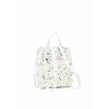 Dámský batůžek DESIGUAL NEON ART SUMY MINI 1001 WHITE - DESIGUAL - 23SAKP31 1001 BACK NEON ART SUMY MINI