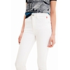 Dámské jeans DESIGUAL LIA 1000 WHITE - DESIGUAL - 23SWDD21 1000 DENIM LIA