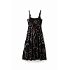 Dámské šaty DESIGUAL CAMBRIDGE 2000 BLACK - DESIGUAL - 23SWVK15 2000 VEST CAMBRIDGE