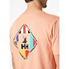 Pánské triko HELLY HANSEN SHORELINE T-SHIRT 2.0 058 ROSE QUARTZ - Helly Hansen - 34222 58 SHORELINE T-SHIRT 2.0