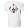Pánské triko HELLY HANSEN SHORELINE T-SHIRT 2.0 002 WHITE - Helly Hansen - 34222 2 SHORELINE T-SHIRT 2.0