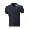 Pánská polokošile HELLY HANSEN KOS POLO 598 NAVY - LIME STRIPE