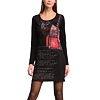 Dámské šaty DESIGUAL LAURA 2000 NEGRO - DESIGUAL - 46V2059 2000 VEST_LAURA