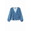 Dámská halenka DESIGUAL 24SWBW17 5000 BLUS_ZOÉ 5000 BLUE - DESIGUAL - 24SWBW17 5000 BLUS_ZOÉ