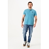 Pánské polo GARCIA Z1105 8918 mens polo ss 8918 light teal - GARCIA - Z1105 8918 mens polo ss