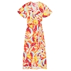 Dámské šaty GARCIA R40284 9434 ladies dress 9434 papaya punch - GARCIA - R40284 9434 ladies dress
