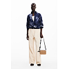 DESIGUAL 25SAYO03 1014 MONE HALF LOGO RAFFIA JULIA 1014 WHITE - DESIGUAL - 25SAYO03 1014 MONE HALF LOGO RAFFIA JULIA