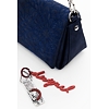 Dámská kabelka DESIGUAL 25WAXPBF 5031 BAG SIERRA NARON MEDIUM FLAP BLUE 5031 BLUE - DESIGUAL - 25WAXPBF 5031 BAG SIERRA NARON MEDIUM FLAP BLUE