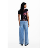 Dámské triko DESIGUAL 25WWTK16 2000 TS LALA 2000 BLACK - DESIGUAL - 25WWTK16 2000 TS LALA