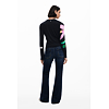 Dámské triko DESIGUAL 25WWTK32 2000 TS LENA 2000 BLACK - DESIGUAL - 25WWTK32 2000 TS LENA