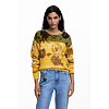 Dámské jeans DESIGUAL 25WWDD23 5053 DENIM SUNFLOWER 5053 BLUE - DESIGUAL - 25WWDD23 5053 DENIM SUNFLOWER